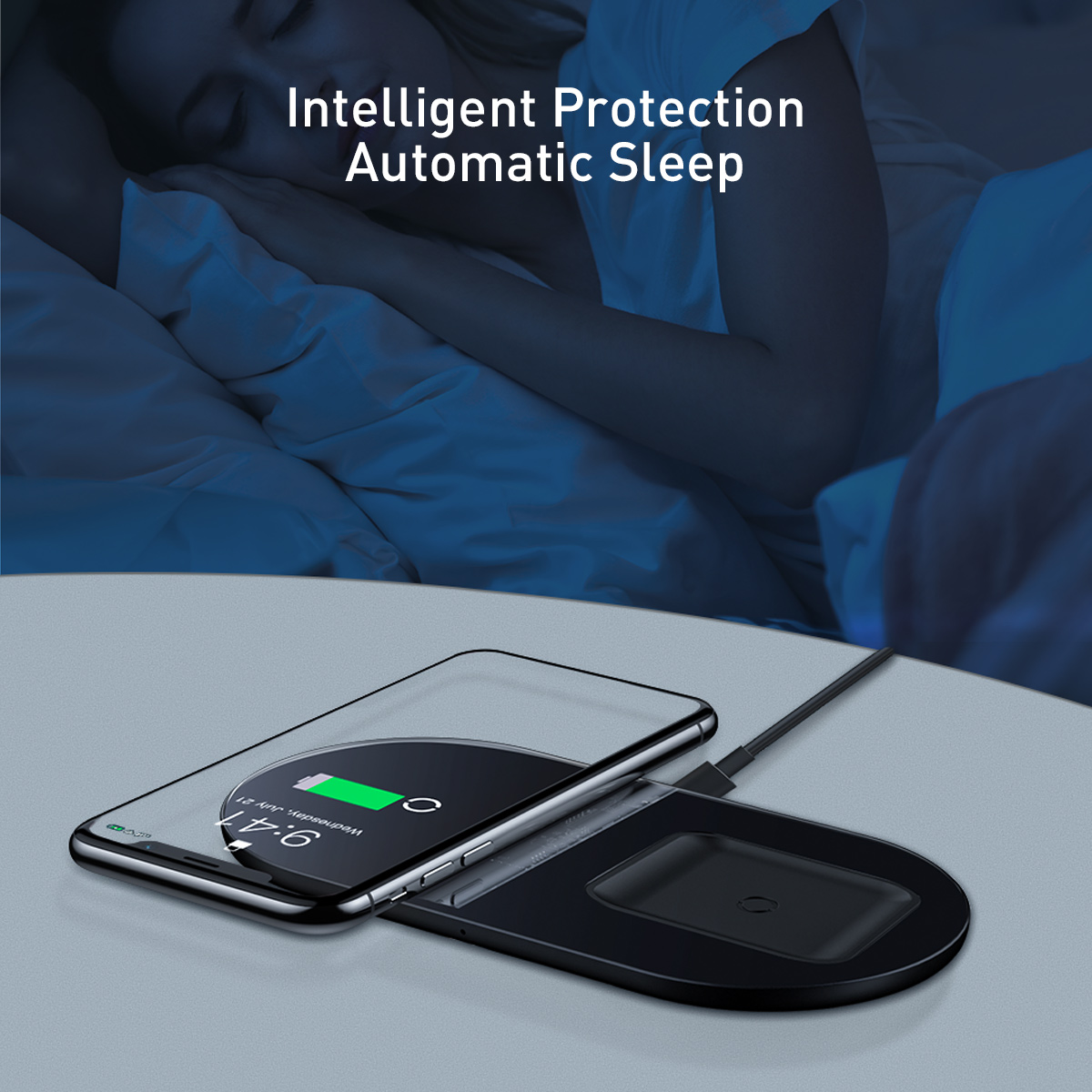 cellmost1's tweet photo. BASEUS 2-IN-1 #wireless charger pro version with Type-C interface allows two devices chargering at the same time🌈▶️https://t.co/iD8541AhsR

#smart #tech #love #peace #gadgets https://t.co/EeJwGfZYfX