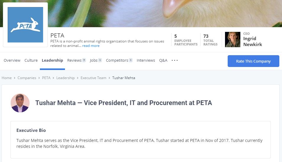 We are starting with 2 unknown names here or maybe many people are aware about. Donations, money laundering or we can say they choose India due to the best policies for any NGO to operate easily here in India.1. Tushar Mehta Aka (Tusha Mehta)2. Animal Rahat