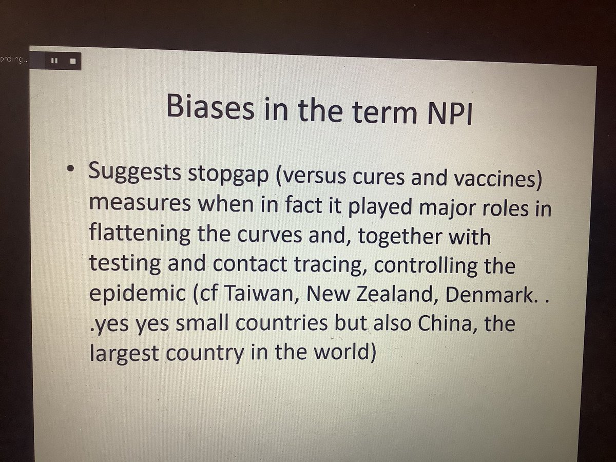 Acd. Tan: NPIs are being used by small countries but we have to take note that these countries were able to combat COVID-19 because panic agad sila. We should also take note that these countries are being led by women.  #PilipiNAST  #COVID19AlaminNatin