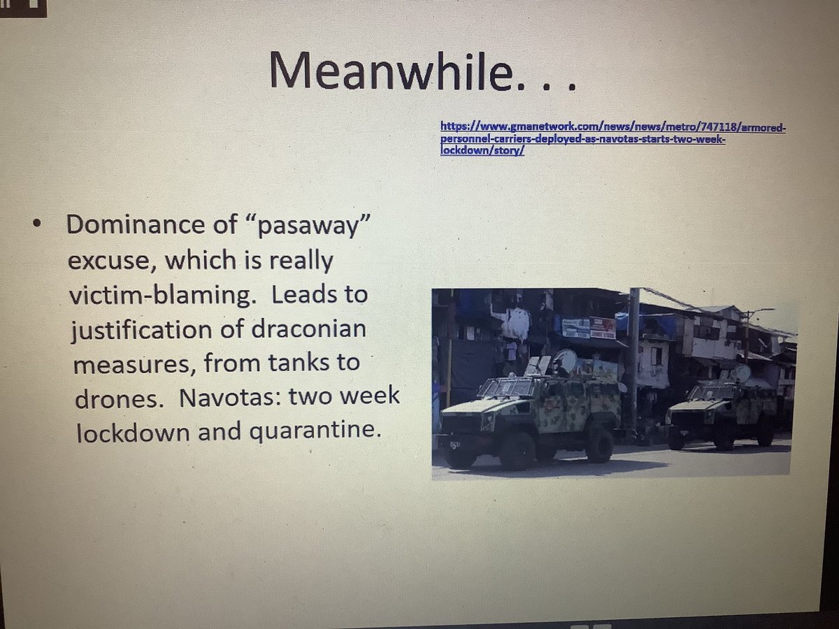 Acd. Tan: It is not surprising that we are being justified as “pasaway” because we are being led by the military which lacks the understanding on what is really going on. #PilipiNAST  #COVID19AlaminNatin