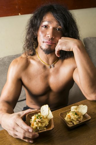 I am looking politely