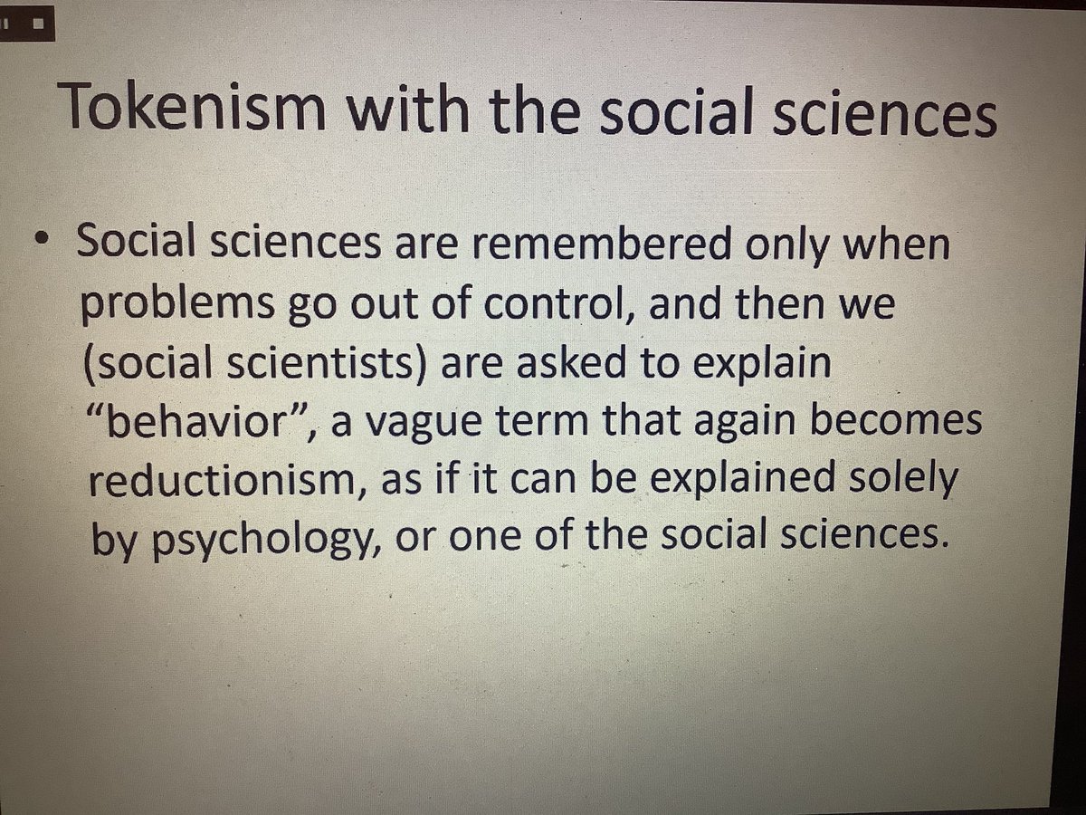 Acd. Tan: Social Scientists were not consulted at the start of this pandemic. They just came to us when everything gets hard. We are not good with miracles neither we are not made to do PRs. #PilipiNAST  #COVID19AlaminNatin