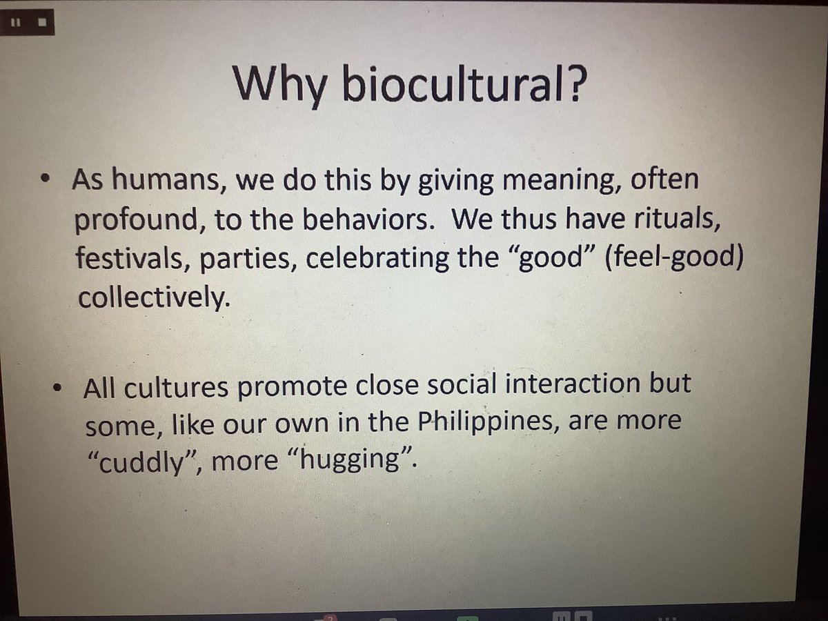 Acd. Tan discusses what biocultural means. #PilipiNAST  #COVID19AlaminNatin