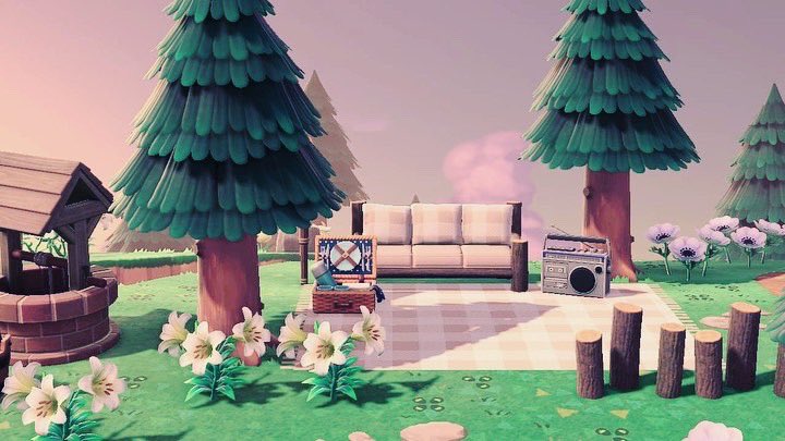socalledmoose's tweet photo. FINALLY had a visitor so I could post my new campsite~
#acnh #acnhdesigns #acnhdesign #acnhcampsite #animalcrossing #animalcrossingnewhorizons #animalcrossingdesigns #acnhislands https://t.co/xXMh7YZioJ