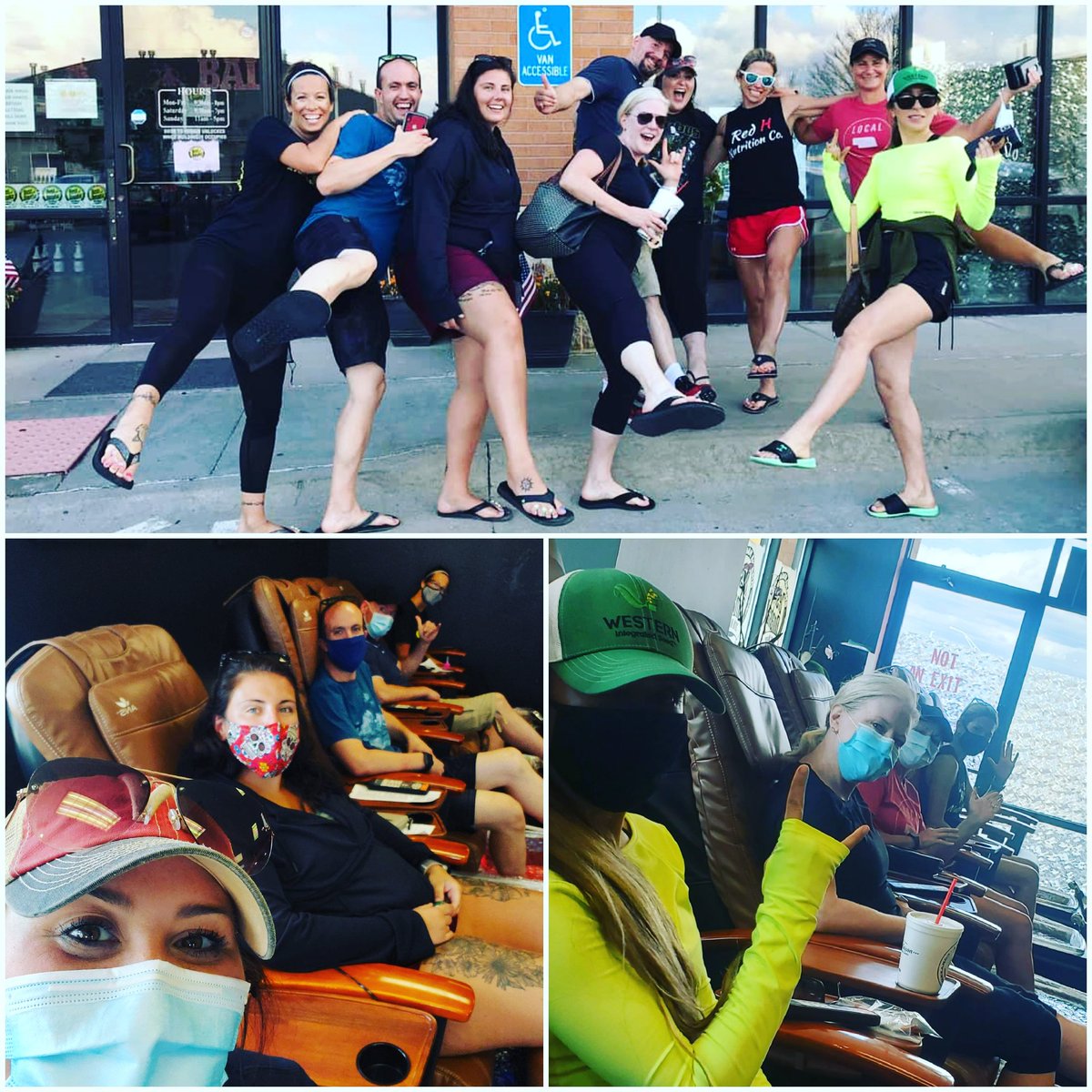 _TheMeg__'s tweet photo. We constantly beat our bodies, so, we decided to treat our bodies! Pedicures with some of my favorites 💛 so much fun. Definitely needed this tonight! #CKOFam https://t.co/M2MTuLqYSx