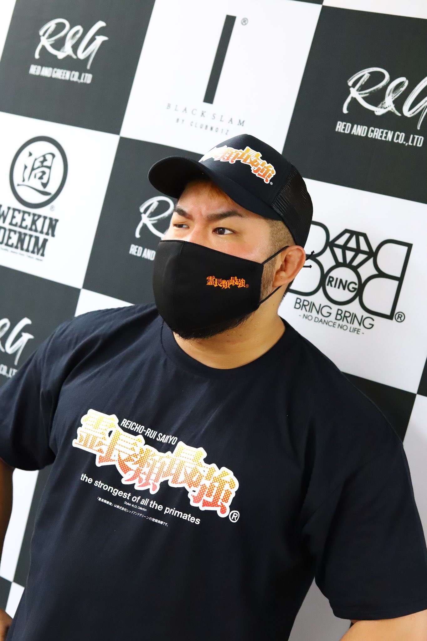 ヲタ映えモード プロレスリング ノア所属のマサ北宮選手がお店に遊びに来てくださいました 着用アイテムはコチラ T Co 3kjdhkq1zw Wotabaemode ヲタ映えモード おもしろt ファッション 霊長類最強 は 株式会社レッドアンドグリーンの