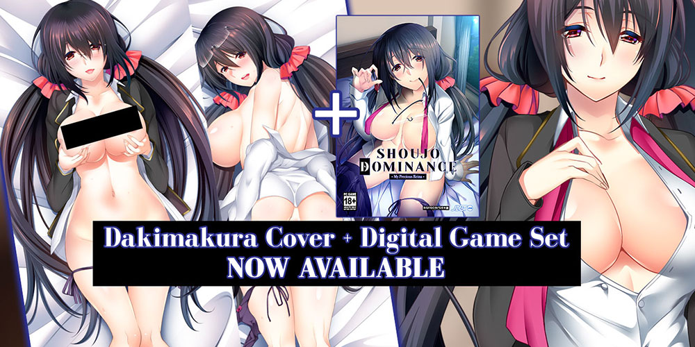 jastusa's tweet photo. You can also get ❤️Shoujo Dominance - My Precious Reina -❤️ (very) Limited Dakimakura Cover + Digital Game set from @jlist 
https://t.co/uin6axSHMu https://t.co/jIPakXZNug