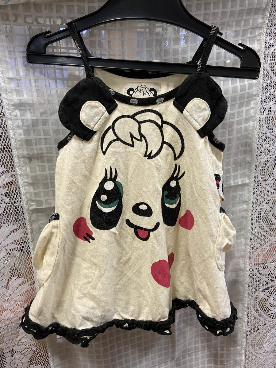 古着屋さんちゃくちゃくちゃく 上尾店 グラグラのキュートすぎるワンピース入荷です パンダちゃん 80センチ 315円 グラグラ Grandground 子供服 キッズ 古着 キッズ古着 T Co 1utpnlqtjn