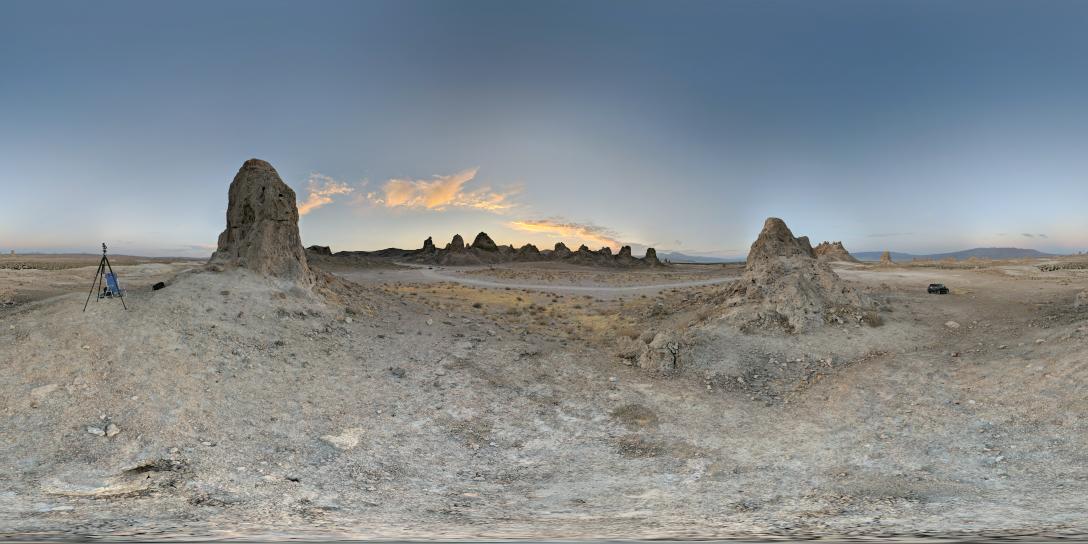 A quick photosphere to add to Google Maps later – bei  Trona Pinnacles