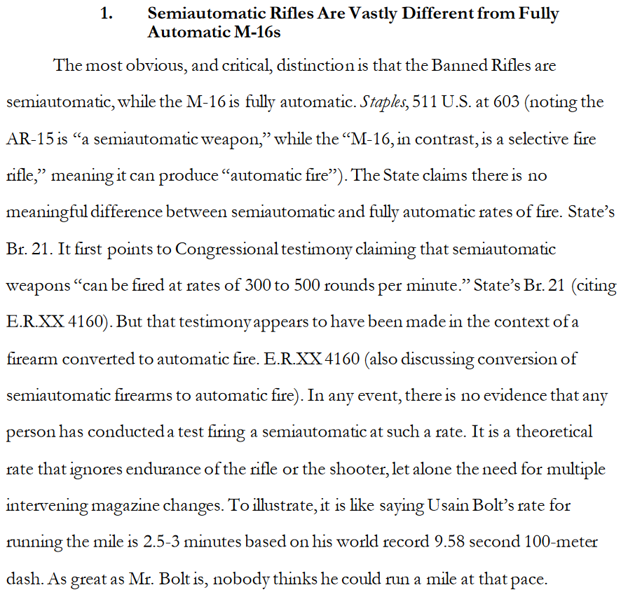 "To illustrate, it is like saying Usain Bolt’s rate for running the mile is 2.5-3 minutes based on his world record 9.58 second 100-meter dash. As great as Mr. Bolt is, nobody thinks he could run a mile at that pace"  https://twitter.com/2Aupdates/status/1285293639623745536