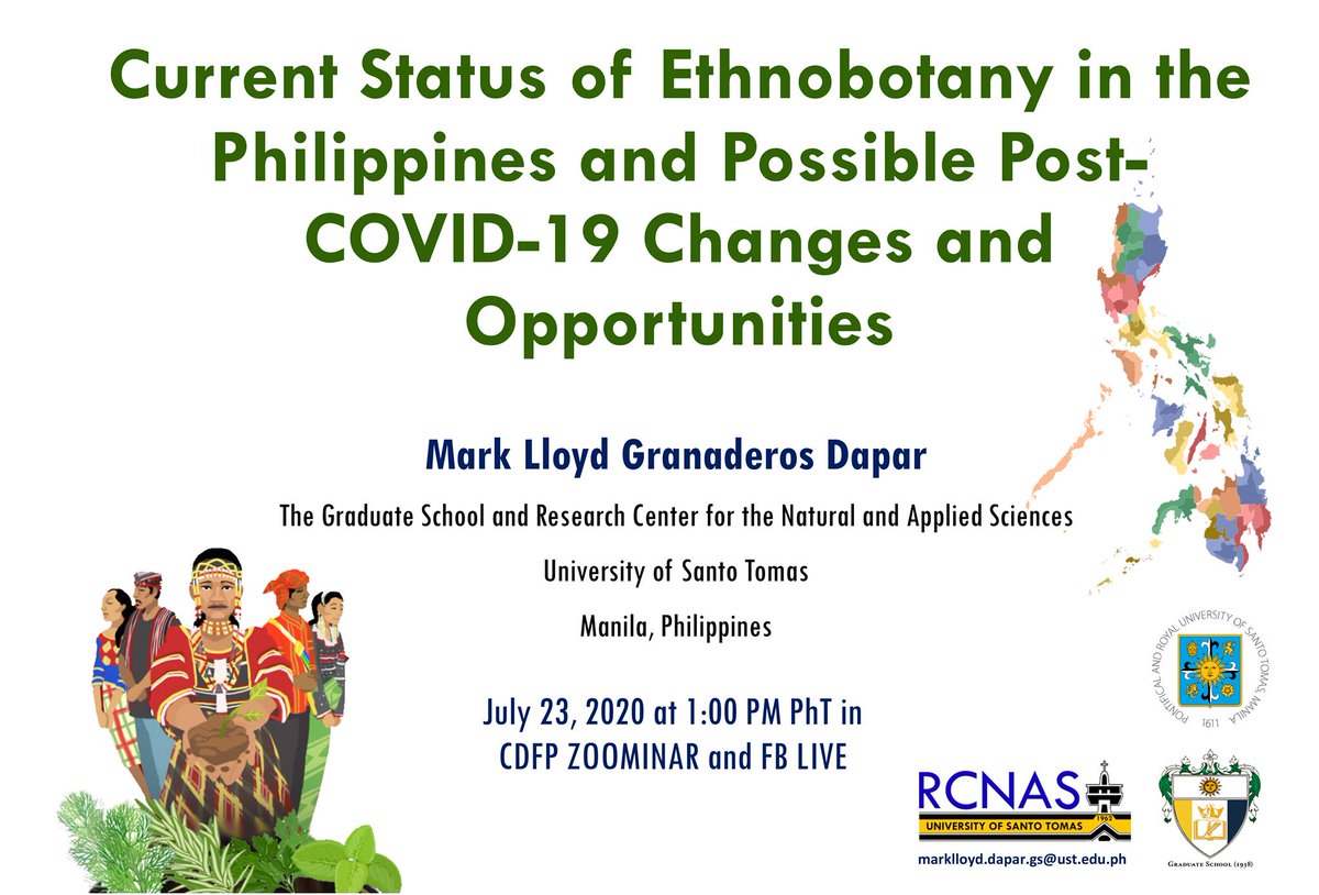 Join us in another Co's Digital #Flora of the #Philippines (#CDFP) Zoominar tomorrow, July 23, 2020 at 1: 00 PM Philippine Time. The webinar will be live-streamed on CDFP Facebook page: facebook.com/groups/philipp…. See you all tomorrow!