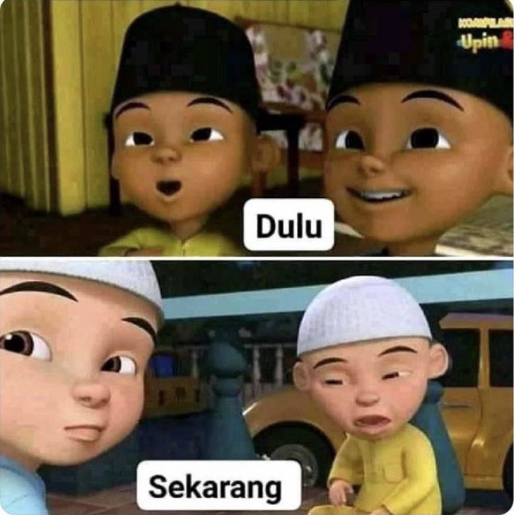 fgilang_ra's tweet photo. Ada yang tau merk skincarenya Upin Ipin? Nih dia anak botak udah Glowing aja 😂😅😁 https://t.co/JItejJsVke