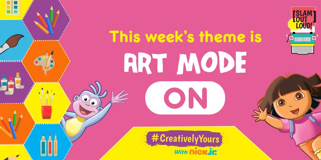NickJrIndia's tweet photo. This Parents’ Day, we’re making you do something super cool with @slamoutloud Any guesses? #CreativelyYoursWithNickJr
T&C: https://t.co/8I6OUdhpbk
#CreativelyYours #ParentsDay #MySuperParents #Dora #NickJr #NickJrIndia #ForYourJr #Drawing #funathome #artathome #Drawings https://t.co/KQiiMd3aT3