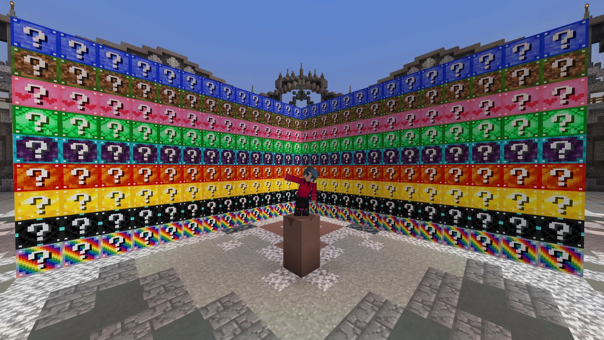 VolcanoSMC's tweet photo. YOU KNOW IT, YOU LOVE IT, IT'S LUCKY BLOCKS!

+ 9 different types of lucky blocks!
+ Over 250+ drops!
+ A stunning lucky block arena!

LUCKY BLOCKS! Out now!
https://t.co/G8sG2jParL https://t.co/6m6zSpVAmI