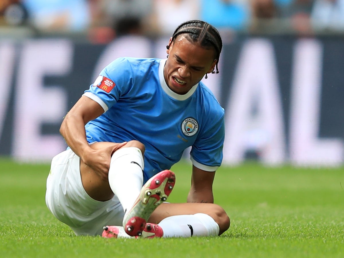 Sané on his injury in the Community Shield last year: "At that moment, I was more worried about my knee than the transfer. I've never had problems with my knee before so it was a shock. Unfortunately the injury was lengthy"