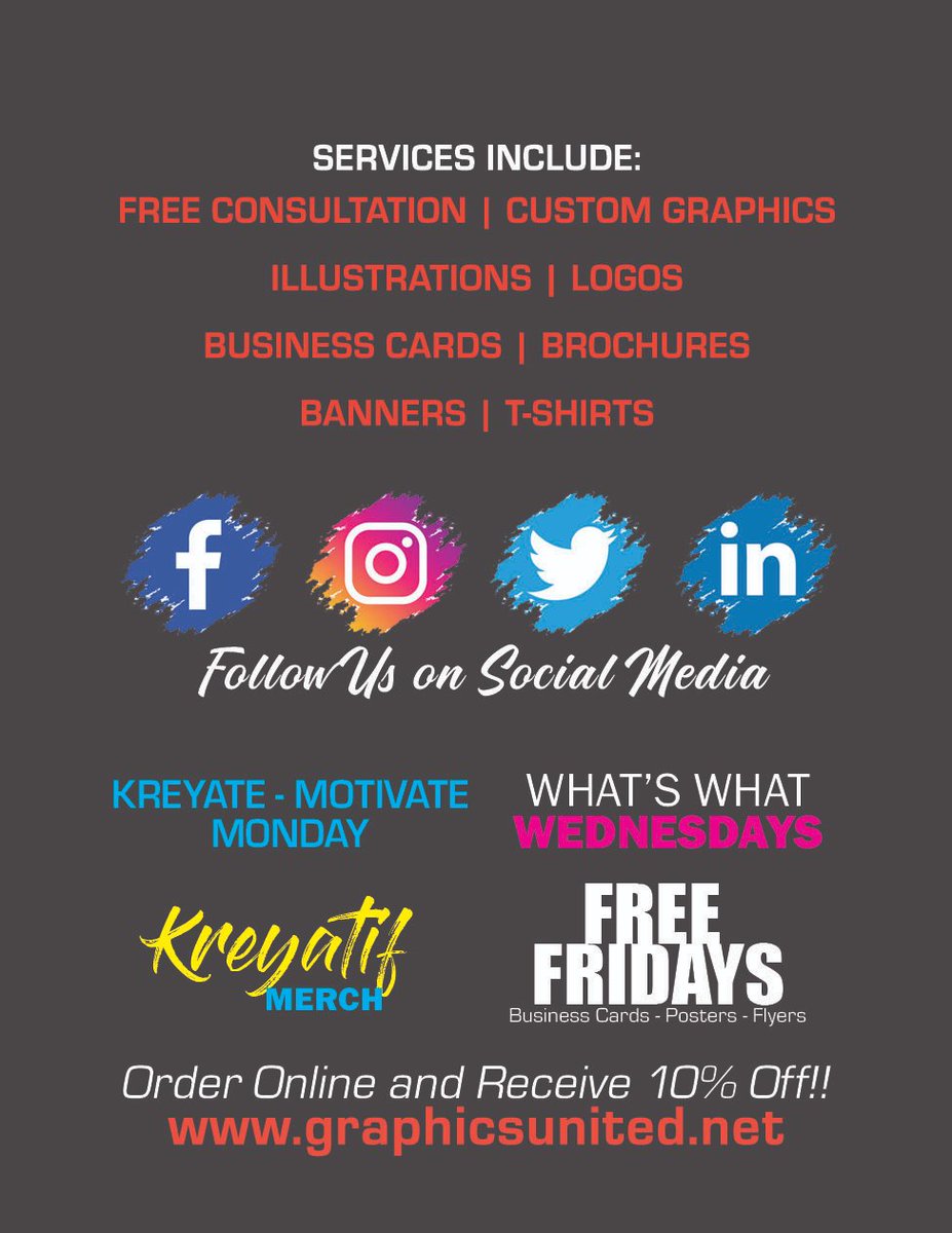 graphicsunited's tweet photo. what are you waiting for
800-715-5910 
fast turnaround
professional customer service
custom graphics and printing https://t.co/x3AFiLeJwA