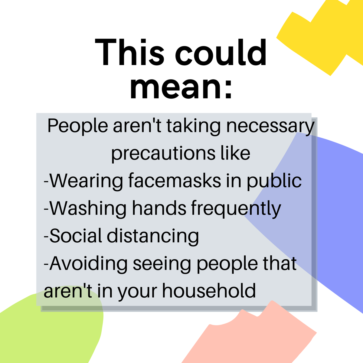 KCPubHealth's tweet photo. Case counts look like this, especially among young people: 📈

Learn why that may be, and what we can do to make them look like this: 📉

(Hint: 🧍🏾↔️🧍🏾😷🧼👏) https://t.co/ZvgQZrzDKE