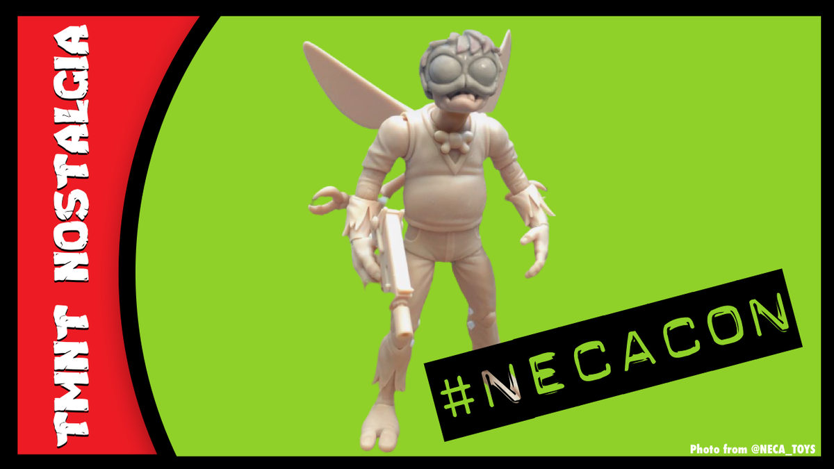 I’m so pumped for Baxter !! TMNT Video Game Series !! Thank you @NECA_TOYS #NECACON