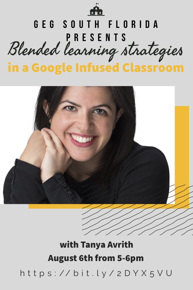 DrDarthGrader's tweet photo. UPDATE: We had to update the date of our event with @TanyaAvrith
@GlobalGEG @gegsofla #googleinfused #blendedlearning https://t.co/MsR6wiWLD2