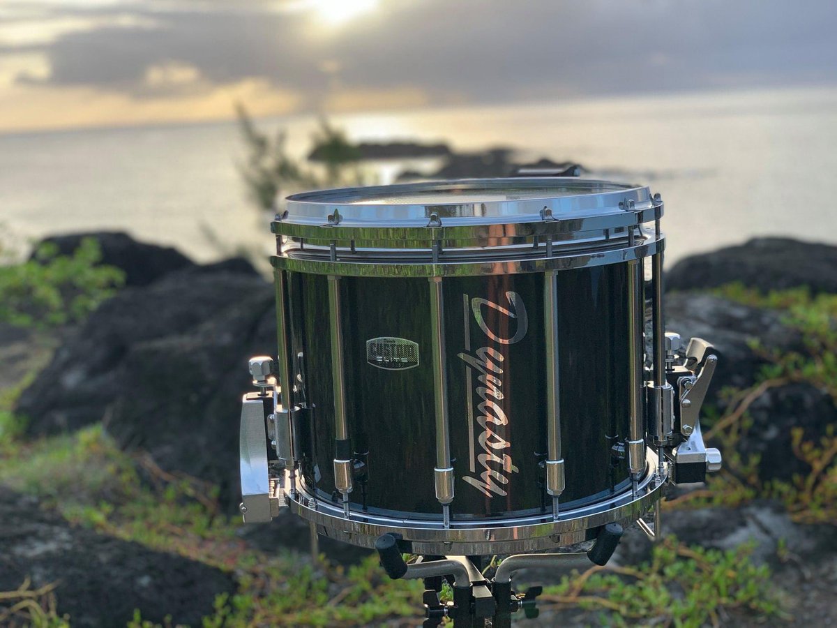 dynastyperc's tweet photo. Mililani High School, all the way in Hawaii, with one of their new Dynasty drums! Thank you for choosing instruments handcrafted in the USA. We can’t wait to hear them! https://t.co/yzPENvANnD