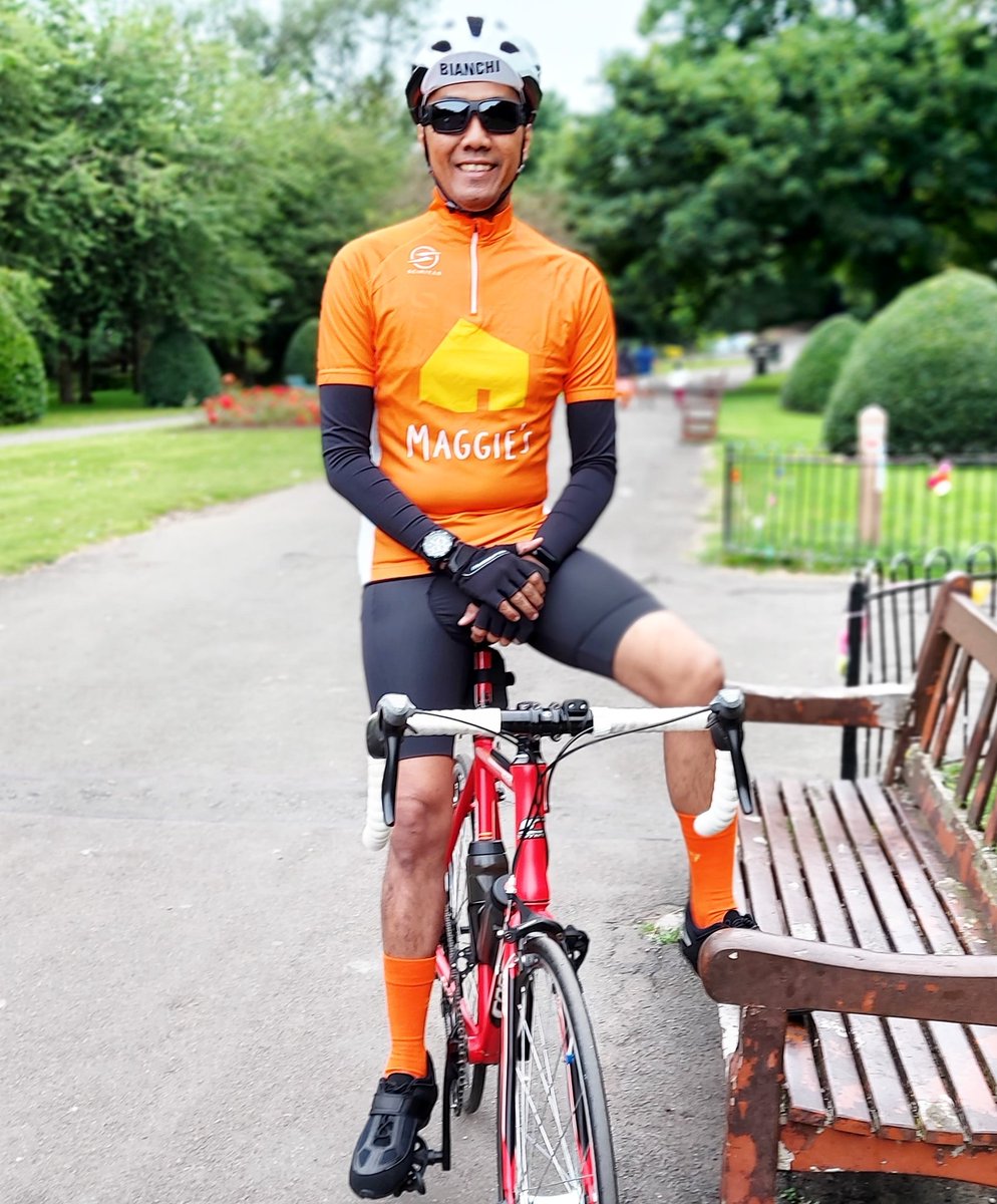 Hello,
I'm taking part for Maggie's Centre ride 500 km in August Challenge to help people with cancer. Your contribution will make an impact. Click link below to donate.
m.facebook.com/story.php?stor…
TQ
#phdchat 
#phdlife 
#phdtweet
#phdforum
#strathPhD
#strathlife
#charityproject