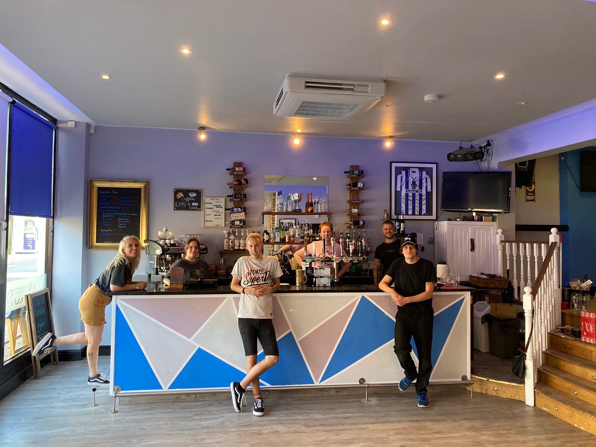 Bar_Trend's tweet photo. We’re all ready to go! See you at 10am!
I’m off to bed. Thanks for all the support twitter folks. Stay safe. Caz x #Crowborough #BarTrend https://t.co/NzDZslh1B4