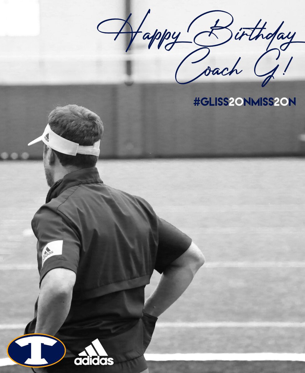 TroupTigerFB's tweet photo. Today we celebrate our Head Ball Coach! Happy Birthday G 🎉
#gliss20nmiss20n https://t.co/X0PUYrWPL6