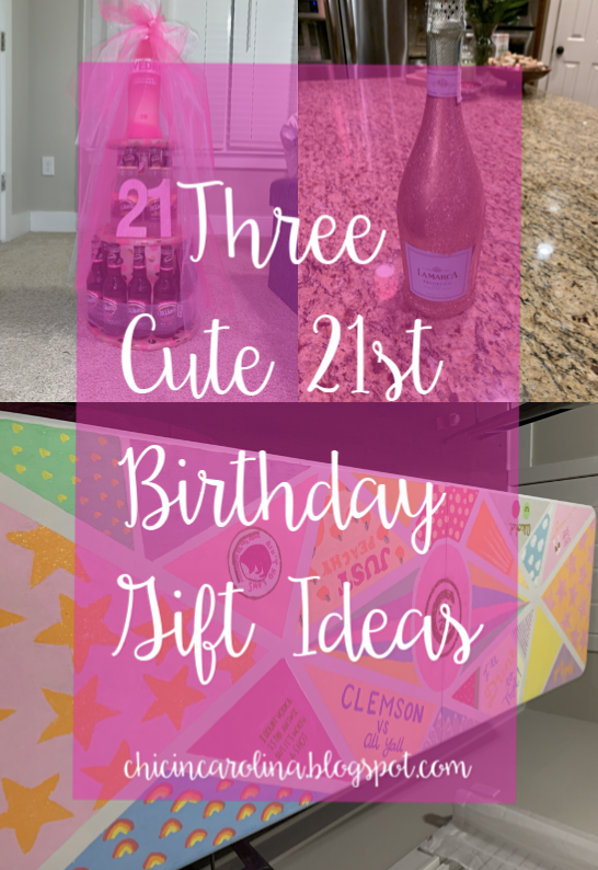 Have a friend's 21st birthday coming up? Look no further than today's post for 3 fun gift ideas (that you can make yourself) bit.ly/32hoFaW