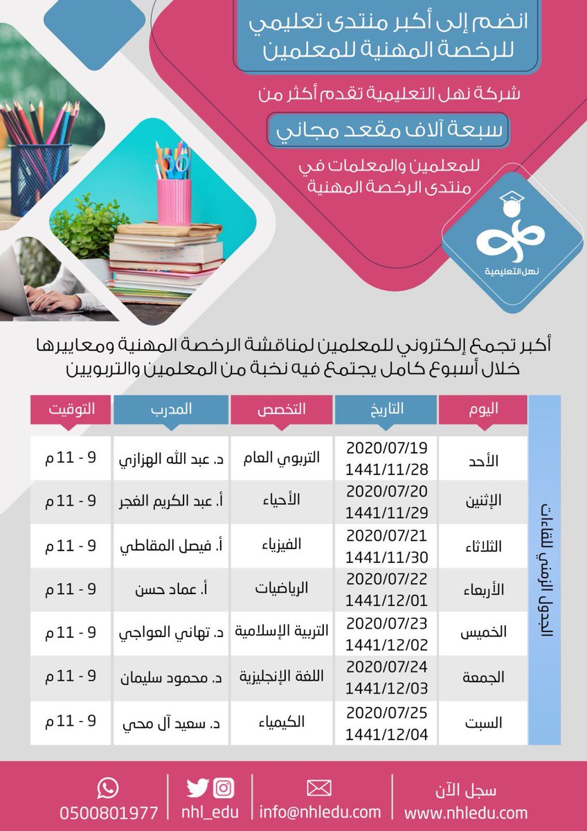 فعاليات أسبوع الكيمياء العربي بثانوية الريش