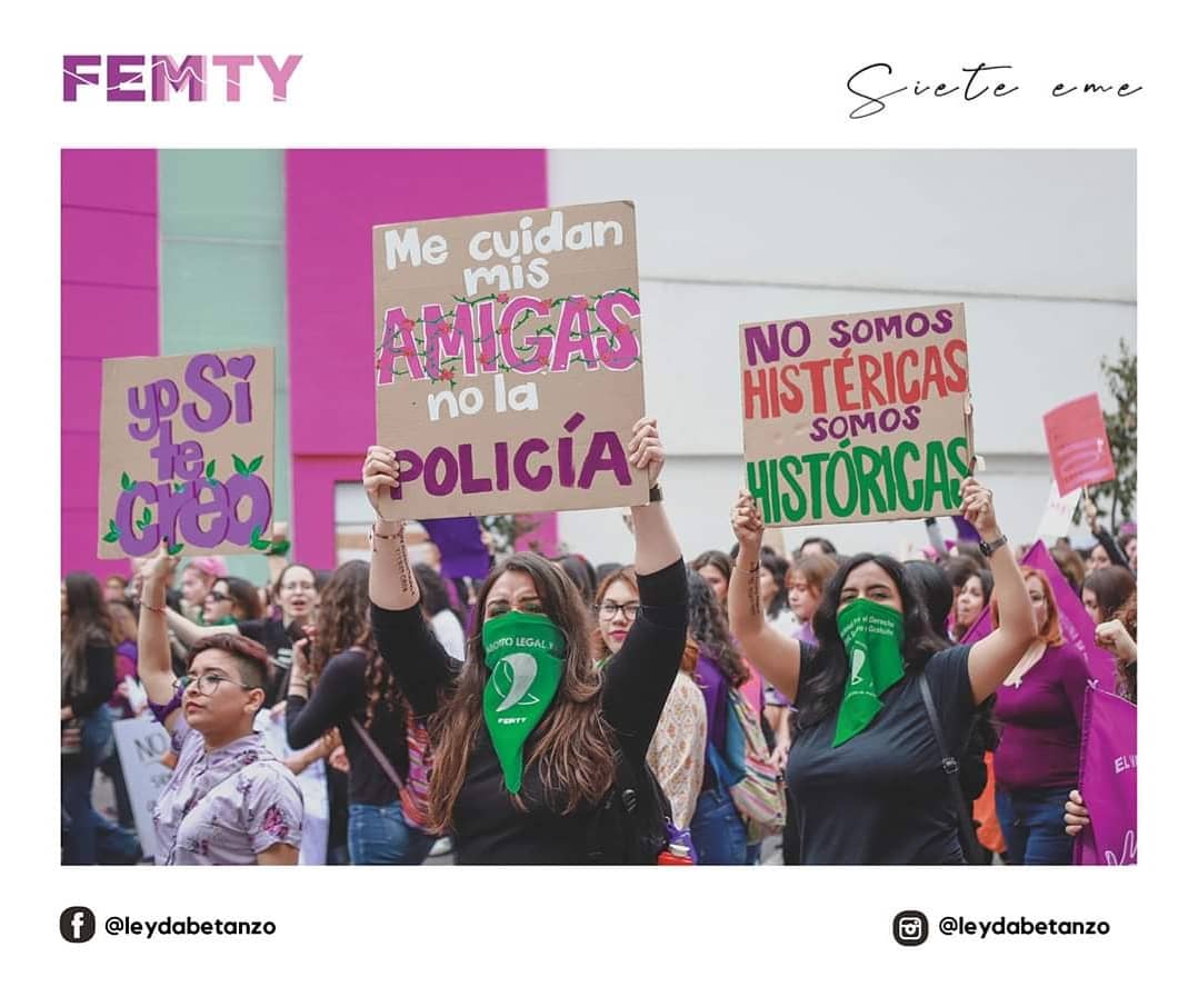 ColectivoFEMMTY's tweet photo. Día 2 - Fotógrafa Leyda Betanzo

Productora Audiovisual, 24 años, feminista nacida en Monterrey, Nuevo León. 
Egresada de la facultad de Artes Visuales.
"Además de hacer este tipo de foto documental me interesa mucho la moda como marcador social y de género." Comenta Leyda. https://t.co/tdaM0C4Fo6