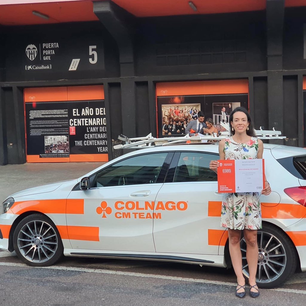 Felicitaciones a nuestra corredora <a href="/caroupe/">Carolina Upegui</a> , una vez más demuestras que no hay límites para quien gusta de hacer las cosas como nadie y recibes el grado como Master en Gestión Deportiva Internacional de la <a href="/esbs_sport/">ESBS European Sport Business School</a> ! 👏🏻👩🏻‍🎓🇪🇸♣️🏆 #LikeNoOneElse