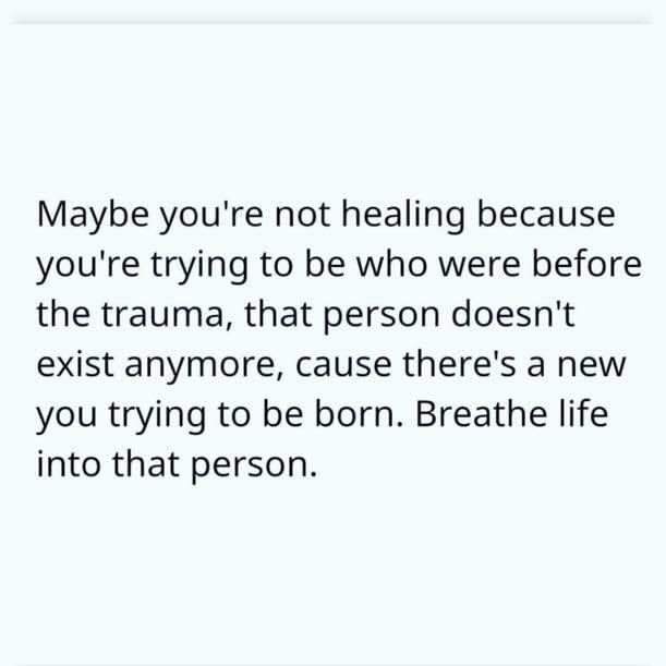 megdelagrange's tweet photo. When you grow and heal, you WILL change. Trying to be who others remember you being will only be frustrating and weird, stunting you and boxing you in. https://t.co/KLS9eZdZsq
