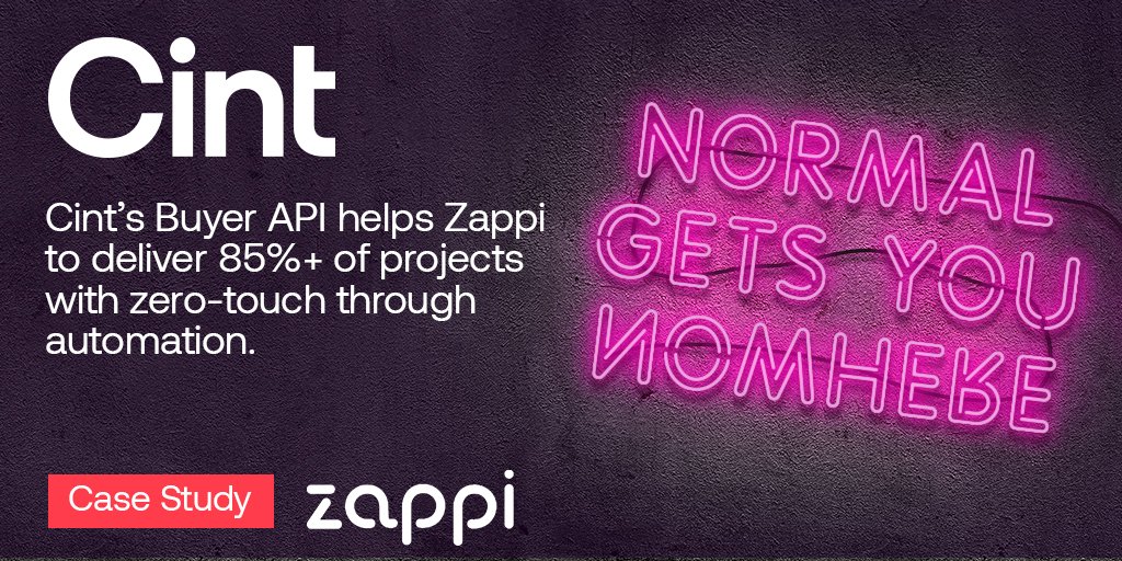 CintGroup's tweet photo. Groundbreaking #technology companies like @zappi_io, look to @CintGroup to connect audiences to exponential global survey opportunities. Learn more about the case study ▶️ https://t.co/EgizgZhVNo #acceleratinginsights #poweredbycint https://t.co/GXxqKxOTWe