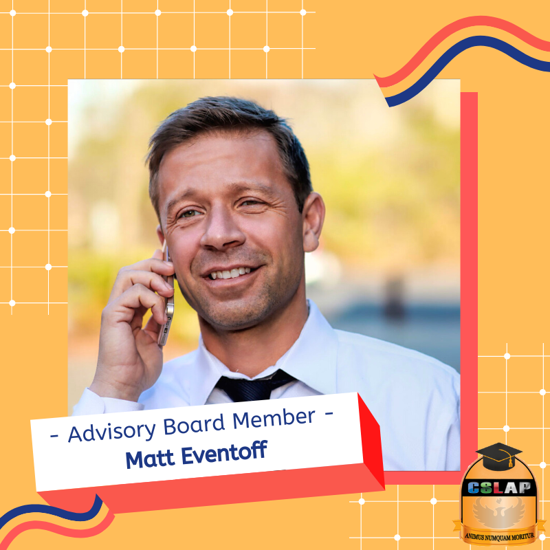 CSLAP_RGV's tweet photo. CSLAP would like to announce our new Advisory Board. These individuals will advise the current board on financing, marketing, and strategic planning. Our second Advisory Board member is Matt Eventhoff — swipe to read more about him.
#cslap #collegeaccessforall #RGV https://t.co/1x6UpoRDh0