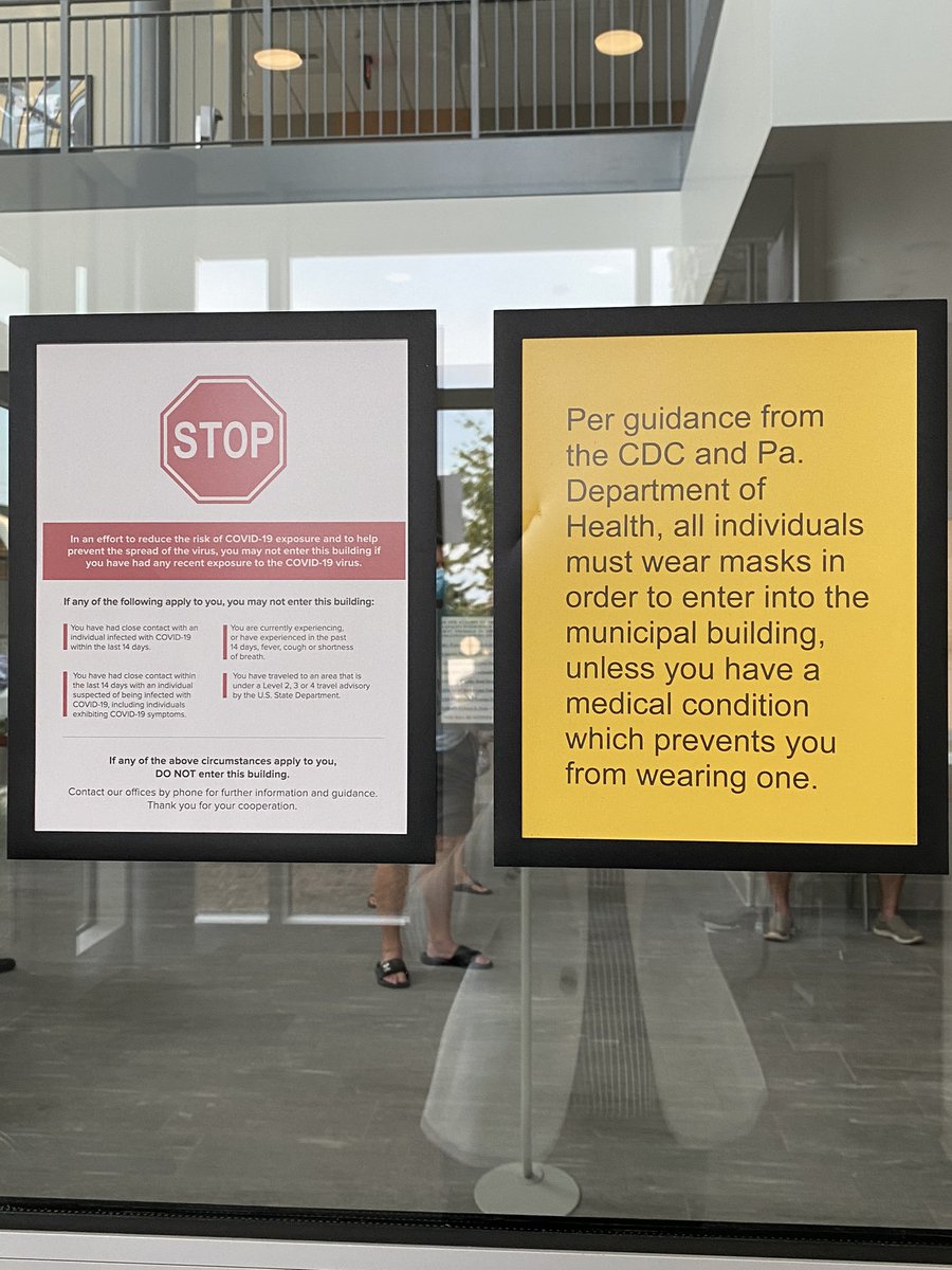 SenatorMuth's tweet photo. Limerick, Montco PA: Municipal meeting w/most local electeds not wearing masks, allowing others to not wear masks in a taxpayer-funded, government facility. Many of ppl in room love bashing on social about reopening, yet they spread covid, no problem. #StopKillingPeople https://t.co/YQTBAi9mAv