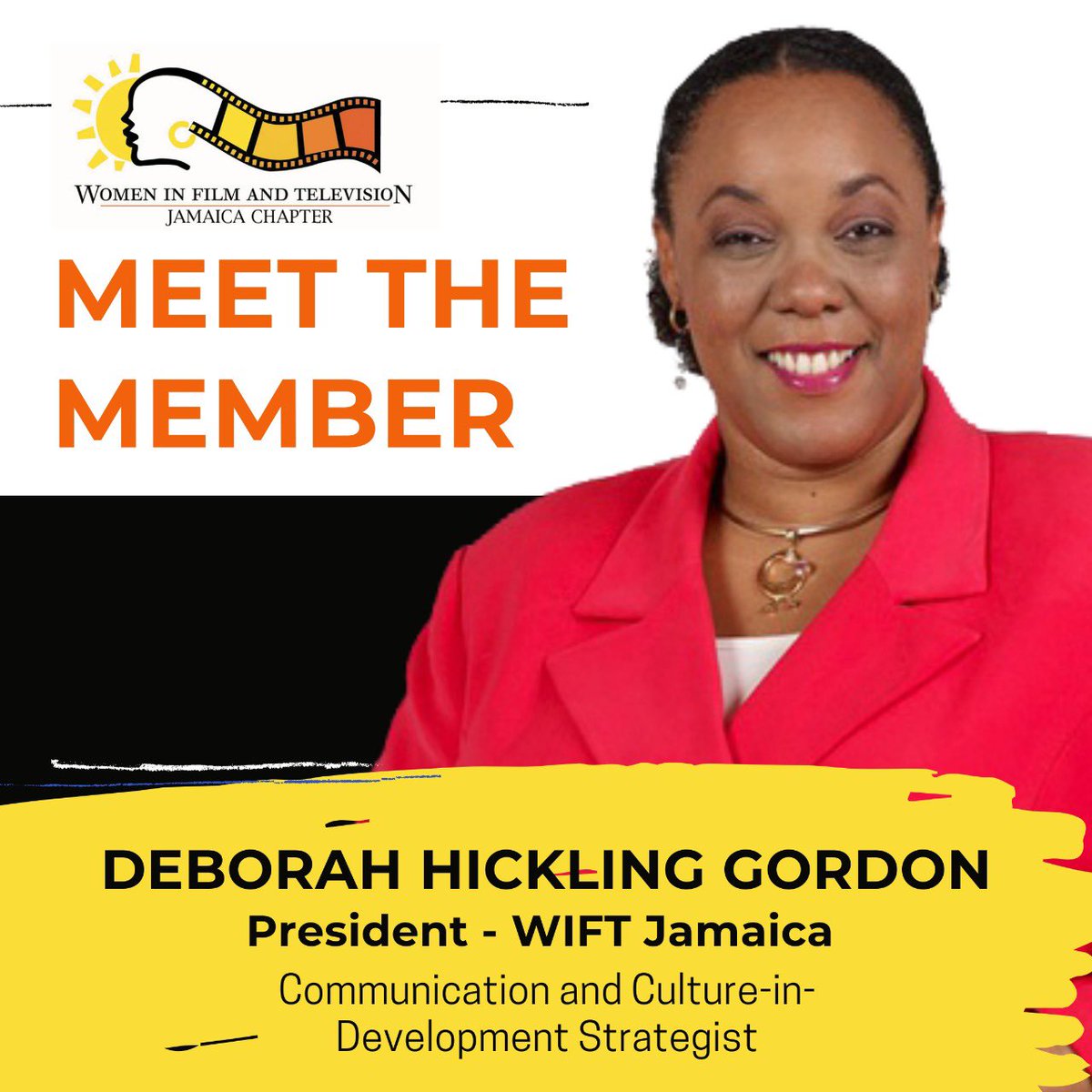 WiftJamaica's tweet photo. Meet the Member: Deborah Hickling Gordon - @dhgculturetrod
Activities: Producer, Documentary writer, Lecturer, UWI
Favourite films: A Beautiful Mind, Shawshank Redemption, Silence of the Lambs
Last series binged: Money Heist
#womeninfilmandtv #womeninfilm #wiftja https://t.co/5mc3LjCNBA
