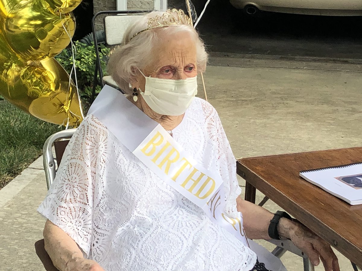.<a href="/41actionnews/">41ActionNews</a>  Ms Ethlyn McCleave of Gladstone turns 100 today. She was graced with a parade as dozens of cars drove by to wish her a Gappy Birthday.  She says her family is the most important thing to her life.