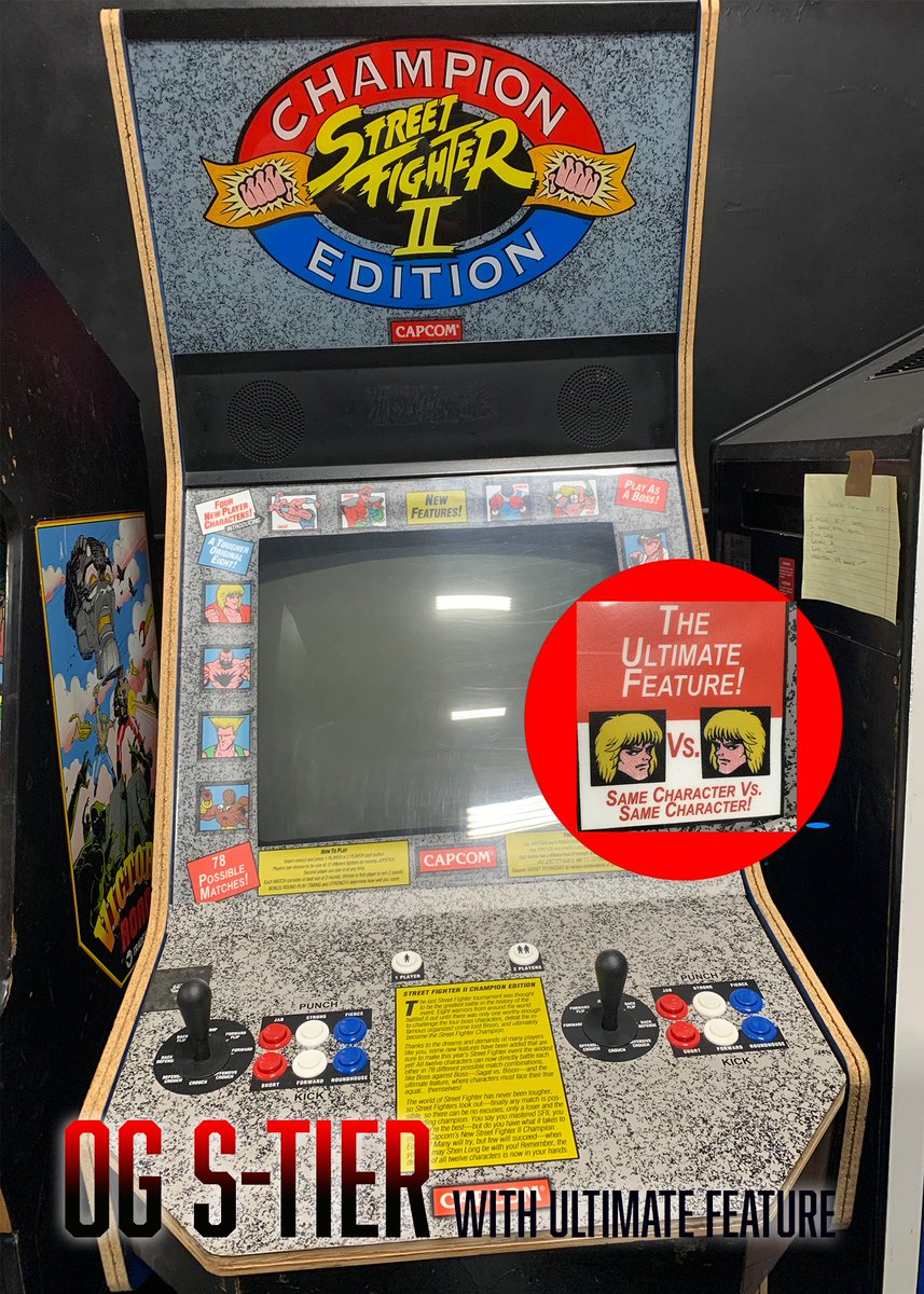 Str8OutOf17's tweet photo. Those that knew, know...it was the only fight Ken ever truly thought was a challenge...himself! Getting this bad boy up and working again soon! #SF2CE #FGC #OG #WorkingSoon #arcade @MetalEsports https://t.co/phI7ibIPNs