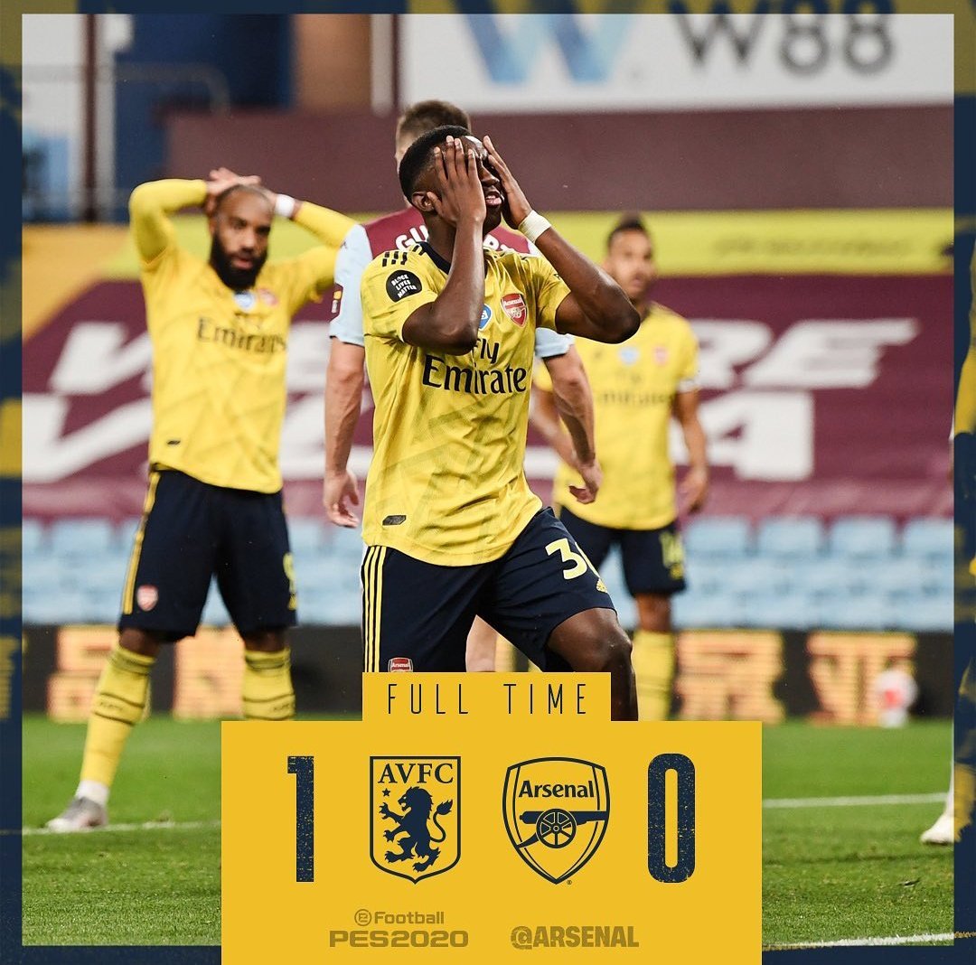 Sengaja kalah biar Aston Villa lolos dari degradasi, respect buat Arsenal.