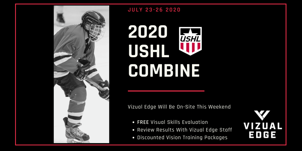 VizualEdge's tweet photo. Heading up to Green Bay for the 2020 @USHL Combine? We'll see you there! Be sure to stop by our table for a FREE 10-minute visual skills assessment on our #EdgeTrainer & to learn more about the impact of visual skills in hockey! #WinningIsInSight #WhosNext #USHL #USHLPartner https://t.co/4ovSvhpecI