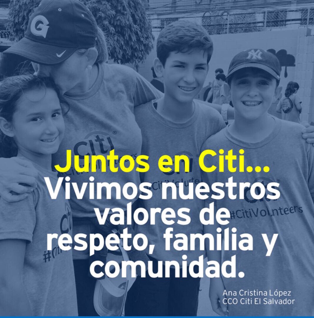 #wearestrongertogether #teamCiti #CitiVolunteers