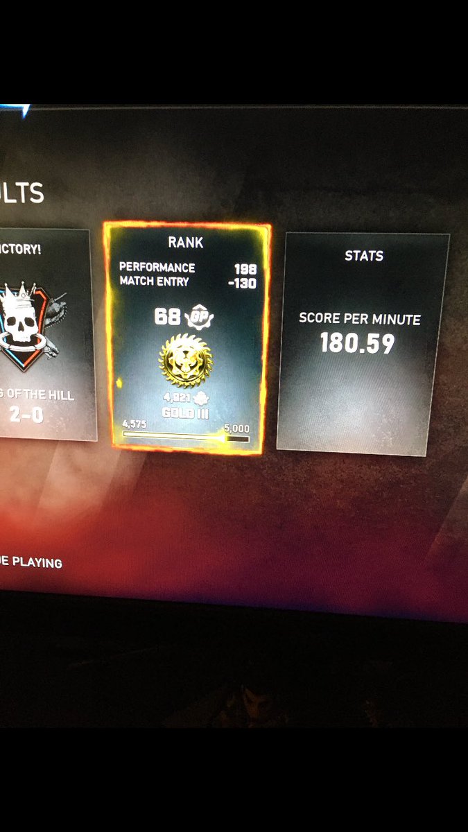 Snake_hayz's tweet photo. How’s does this work I came out with less points than I went in with?!
@CoalitionGears @GearsofWar @danasissons https://t.co/DY6kWtfH66