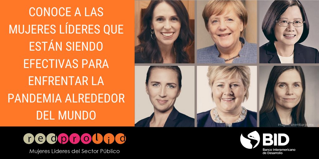 RedPROLID's tweet photo. ¿Ya conoces a las #mandatarias que han liderado iniciativas creativas y eficientes para combatir al covid-19 en sus respectivos países? https://t.co/PS67hmTa4i #LiderazgodeMujerescontraCOVID19 #MujeresLíderes https://t.co/ziyNX1BqQK