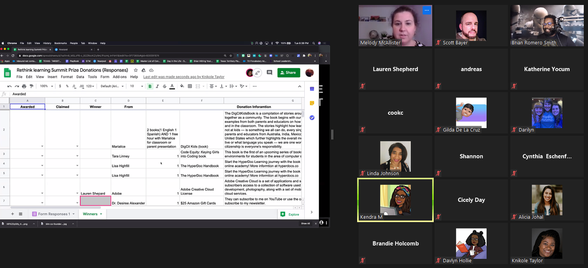 Lyricalswordz's tweet image. We need @BrianRSmithSr at all conferences! I&apos;m doing dishes and my laptop battery died, but this is such a great way to end a conference...community, music, processing the learning, &amp;amp; decompression. A great #RethinkLearningSummit @knikole! And more asynchronous sessions to view!