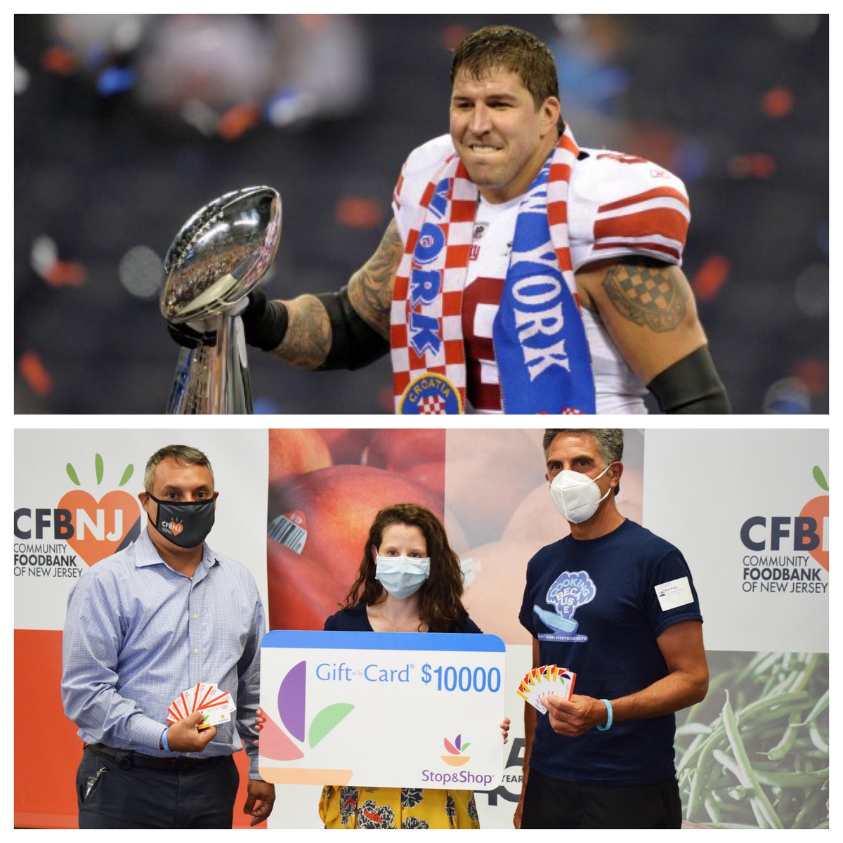 BobPapa_NFL's tweet photo. We go live 8pm EDT #CookingBecause @because_cooking w/ special guest @davediehl66 @Giants. Join @BillyRayBrown1 and me @FacebookLive @YouTube Cooking Because. We cook Croatian. Need your help! https://t.co/oyBVSVH1n8 @StopandShop @CFBNJ https://t.co/oQxm52YVCH