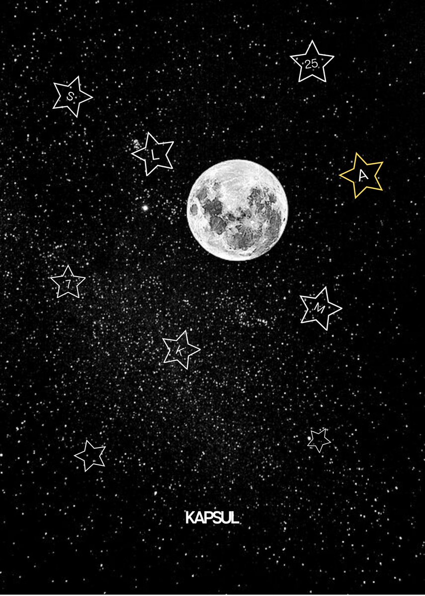 kapsul_official's tweet photo. S M L A. K. X X. Hmm... #whichstarcoulditbe? https://t.co/VBQRblR3Gc