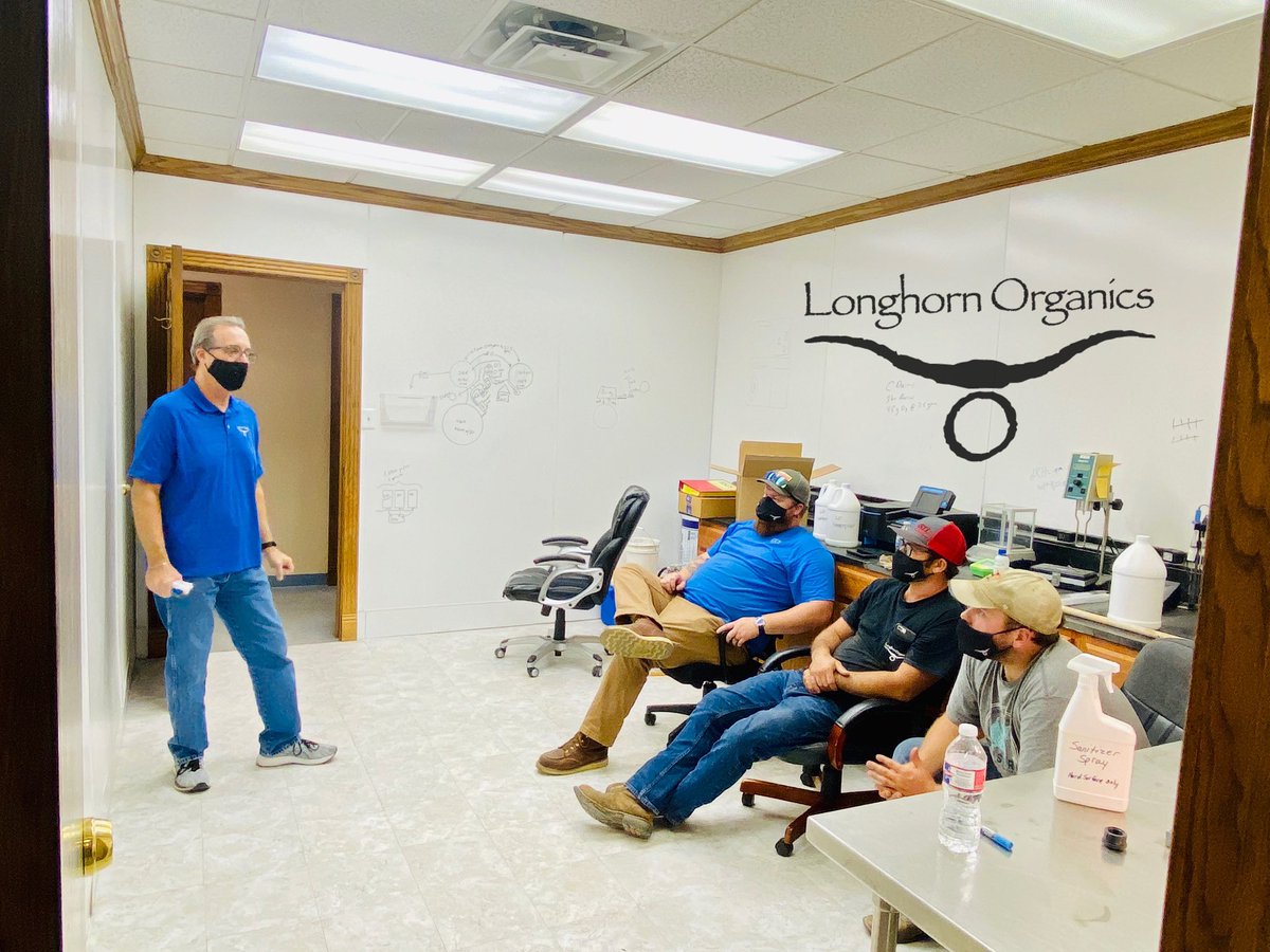 LOrganics's tweet photo. Thanks to Art for training the next generation; sharing 30 years of LSS expertise. #LonghornOrganics #educate #poertytx #expertise #LSS #LSSexpertise https://t.co/DwbanR4SFB
