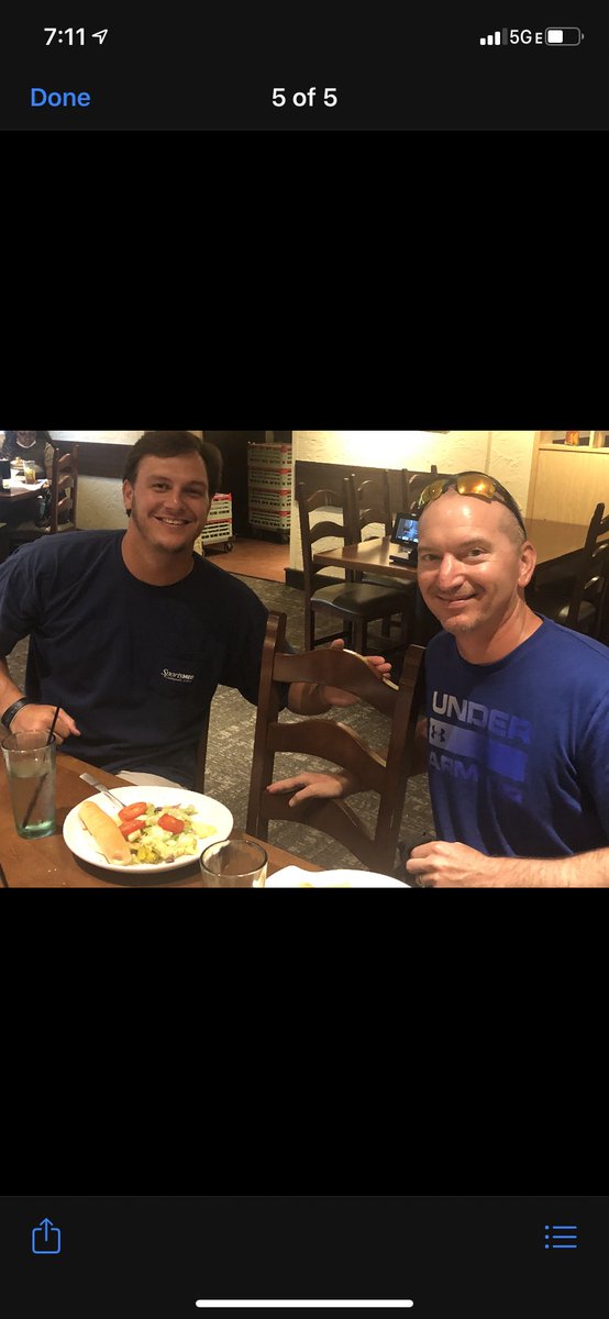 ⁦17u Black coaches Andrew Dennis, Randy McClellan and Chris Telaga celebrate winning their pool and advancing to bracket play at WWBA. ⁦<a href="/SFAgentRandy/">Randy McClellan</a>⁩