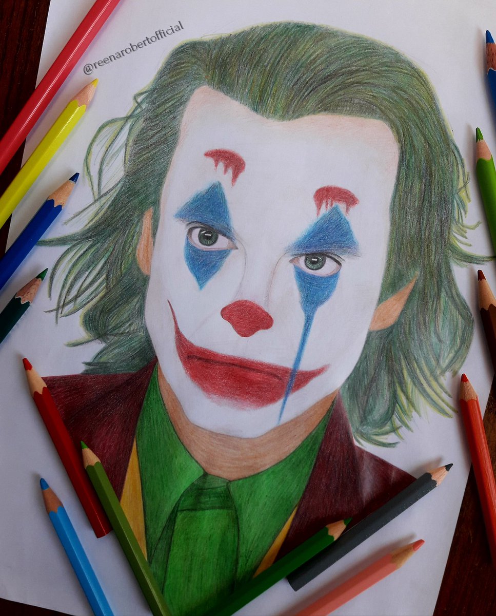 reenarobertoff's tweet photo. Can You Introduce Me As Joker? 🤡🃏
.
#joker #arthurfleck #joaquinphoenix #warnerbros #dc #dccomics #dcmovies #dcjoker #jokermovie #jokerjoaquinphoenix #joker🃏 #joker2019 #jokerdrawing #putonahappyface #gothamcity https://t.co/qfSHtXFVsR