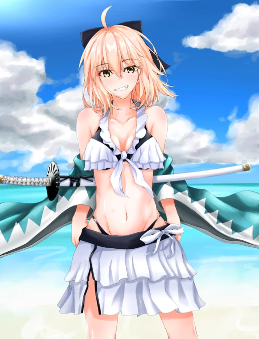 っていうか、ポスターの沖田さんの笑い方が画力はともかくとして二年前に描いたこの絵に似てる・・・自分解釈は間違ってなかったんや・・・ 